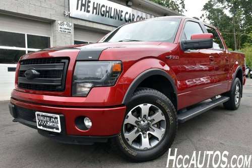 2013 Ford F-150 4x4 F150 Truck 4WD SuperCrew XLT FX4 Crew Cab for sale in Waterbury, CT