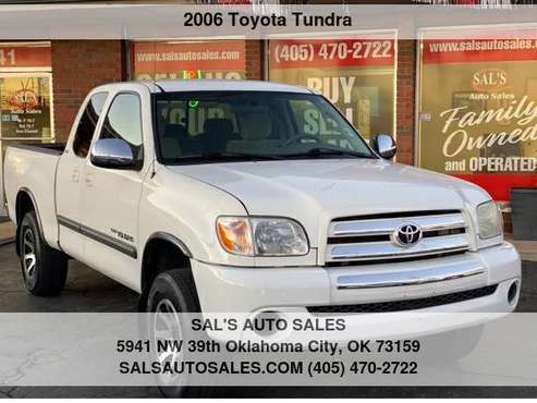 2006 Toyota Tundra AccessCab V6 Auto SR5 ** Best Deals on Cash... for sale in Oklahoma City, OK