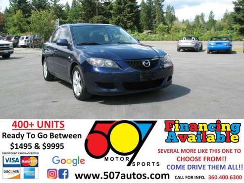 2004 Mazda MAZDA3 4dr Sdn i Auto - - by dealer for sale in Roy, WA
