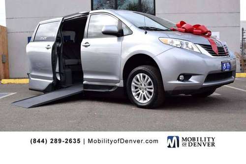 2012 *Toyota* *Sienna* *XLE* SILVER - cars & trucks - by dealer -... for sale in Denver , CO