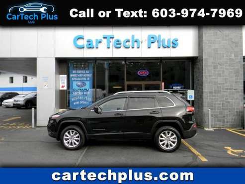 2015 Jeep Cherokee 4DR LIMITED 4WD 3.2L V6 JEEP RATED SUV - cars &... for sale in Plaistow, MA