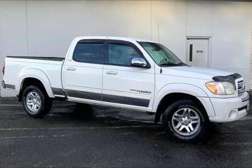 2006 Toyota Tundra 4x4 Truck DoubleCab V8 SR5 4WD Crew Cab - cars &... for sale in Eugene, OR