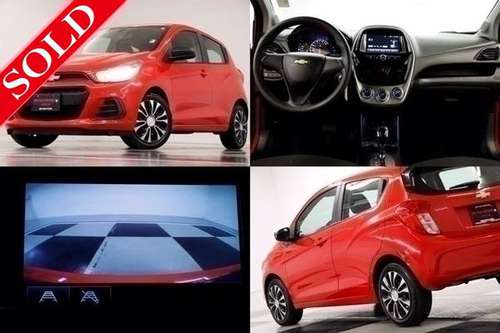 CAMERA - BLUETOOTH Red 2017 Chevrolet Spark LS Hatchback 39 MPG for sale in Clinton, MO
