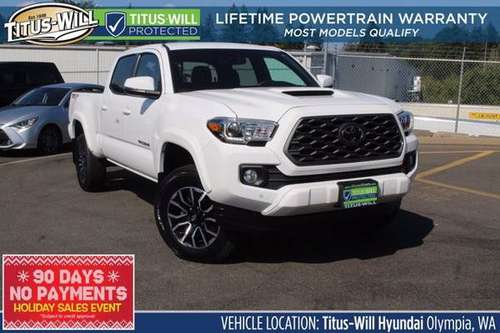 2020 Toyota Tacoma 4WD 4x4 Truck TRD Sport Crew Cab - cars & trucks... for sale in Olympia, WA