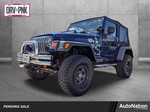 2004 Jeep Wrangler X 4x4 4WD Four Wheel Drive SKU: 4P749093 - cars & for sale in Fort Worth, TX