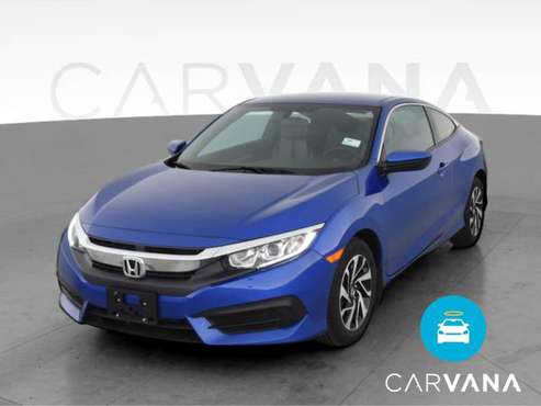 2018 Honda Civic LX Coupe 2D coupe Blue - FINANCE ONLINE - cars &... for sale in Chaska, MN