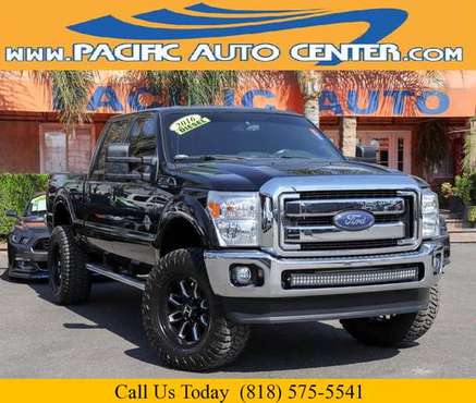 2016 Ford F-250 Diesel Lariat 4x4 Lifted Pickup Truck 33119 - cars for sale in Fontana, CA