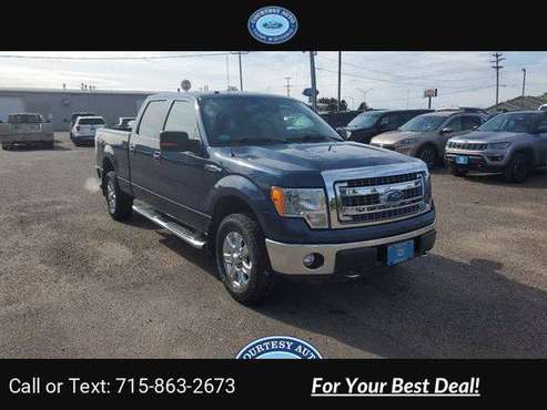 2014 Ford F150 XLT pickup Blue - cars & trucks - by dealer - vehicle... for sale in Thorp, WI