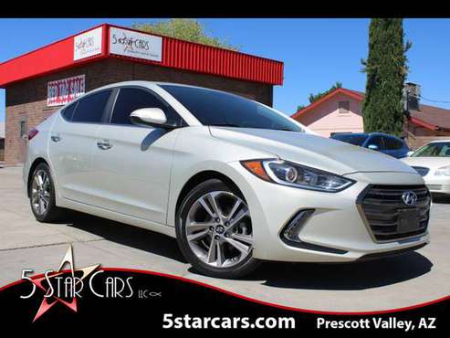 2017 Hyundai Elantra - ONE OWNER! SUPER NICE! LIMITED! LOADED! TECH... for sale in Prescott Valley, AZ