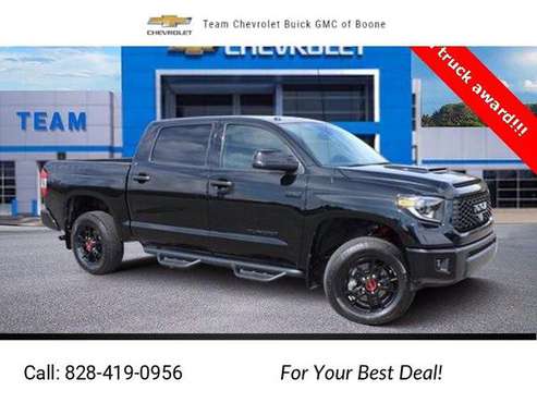 2019 Toyota Tundra TRD Pro pickup Black - - by dealer for sale in Boone, NC