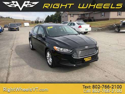 2015 Ford Fusion SE - - by dealer - vehicle automotive for sale in Derby vt, VT