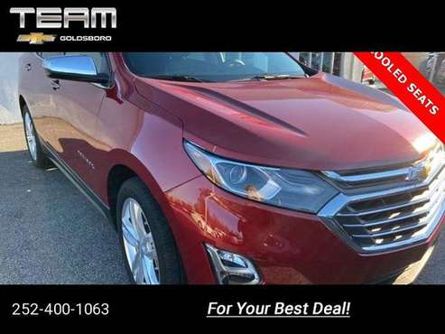 2018 Chevy Chevrolet Equinox Premier suv Red - cars & trucks - by... for sale in Goldsboro, NC