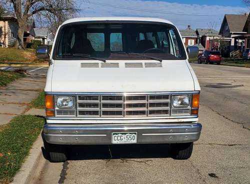 *update* 1992 Dodge Ram B350 extended van - cars & trucks - by owner... for sale in Peru, IL
