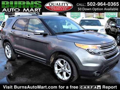 3rd Row* 2014 Ford Explorer Limited 4WD Leather Blutooth for sale in Louisville, KY