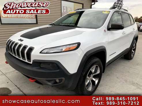 2014 Jeep Cherokee 4WD 4dr Trailhawk - cars & trucks - by dealer -... for sale in Chesaning, MI
