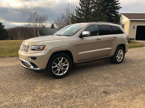 2014 Jeep Grand Cherokee Summit - cars & trucks - by owner - vehicle... for sale in Williamsburg, MI