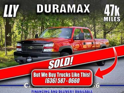 SOLD 2005 Chevrolet Silverado LLY Duramax Diesel 4x4 (47k Miles) for sale in Eureka, IL