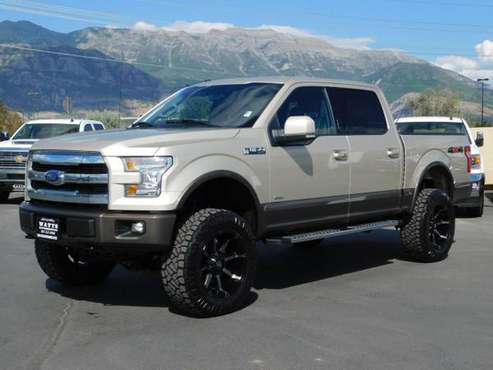 2017 *Ford* *F-150* *LARIAT* White Gold - cars & trucks - by dealer... for sale in American Fork, CO