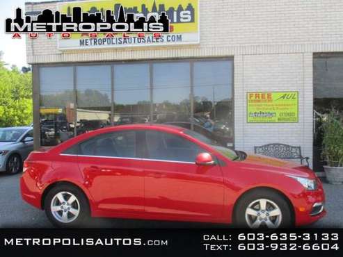 2015 Chevrolet Cruze 1LT Auto - cars & trucks - by dealer - vehicle... for sale in Dracut, MA