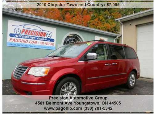 2010 Chrysler Town and Country Limited 4dr Mini Van - cars & trucks... for sale in Youngstown, OH
