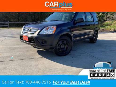 2006 Honda CRV LX suv Royal Blue Pearl for sale in CHANTILLY, District Of Columbia