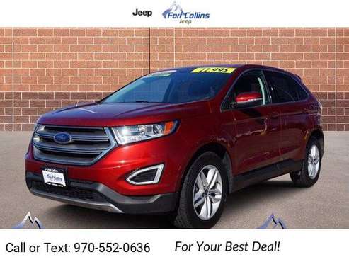 2016 Ford Edge SEL suv - cars & trucks - by dealer - vehicle... for sale in Fort Collins, CO