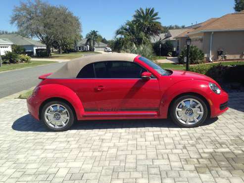 2013 VW Beetle Convertible - cars & trucks - by owner - vehicle... for sale in The Villages, FL