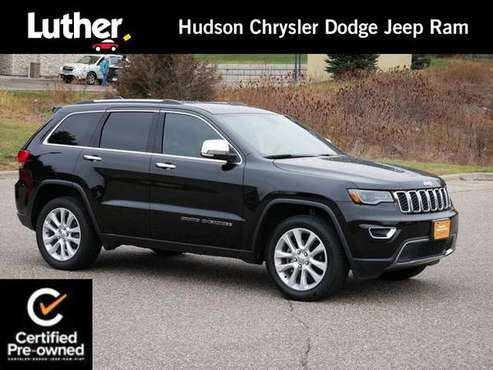 2017 Jeep Grand Cherokee Limited - cars & trucks - by dealer -... for sale in Hudson, MN