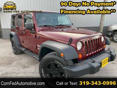 2008 Jeep Wrangler 4WD 4dr Unlimited X - cars & trucks - by dealer -... for sale in CENTER POINT, IA