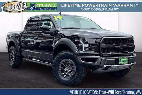 2019 Ford F-150 4x4 4WD F150 Truck Raptor Crew Cab for sale in Tacoma, WA