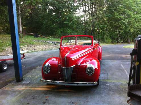 1940 ford convertible for sale in Roslyn, WA