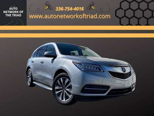 2016 ACURA MDX SH-AWD 3RD ROW PERKS GALORE CALL NOW - cars & for sale in Walkertown, NC