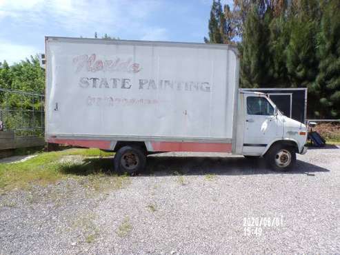 boxtruck 14 foot 1988 chevy - cars & trucks - by owner - vehicle... for sale in Grant, FL