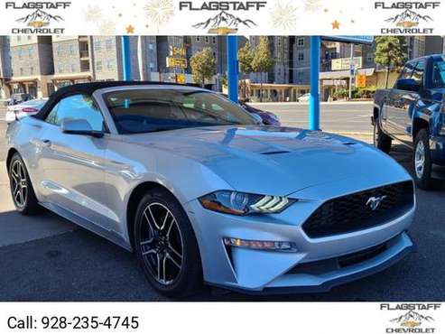 2018 Ford Mustang Convertible Silver - - by dealer for sale in Flagstaff, AZ