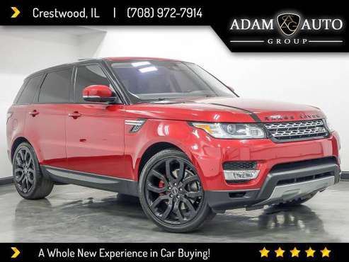 2016 Land Rover Range Rover Sport HSE - GET APPROVED for sale in CRESTWOOD, IL