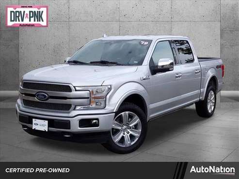 2019 Ford F-150 Platinum 4x4 4WD Four Wheel Drive SKU: KFC47549 for sale in Littleton, CO