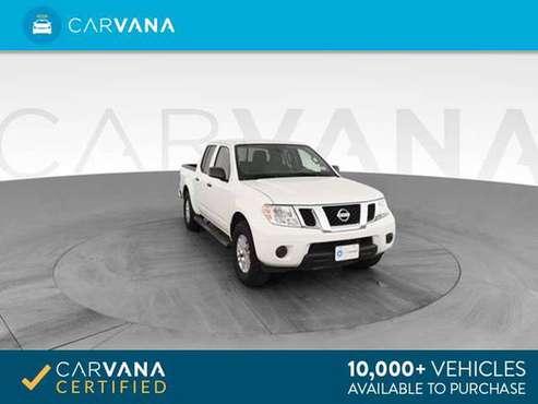 2014 Nissan Frontier Crew Cab SV Pickup 4D 5 ft pickup WHITE - FINANCE for sale in Downey, CA