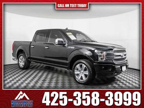 2018 Ford F-150 Platinum 4x4 - - by dealer - vehicle for sale in Lynnwood, WA