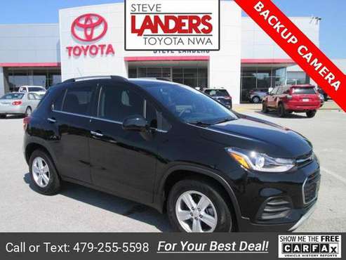 2019 Chevy Chevrolet Trax LT suv Black - cars & trucks - by dealer -... for sale in ROGERS, AR