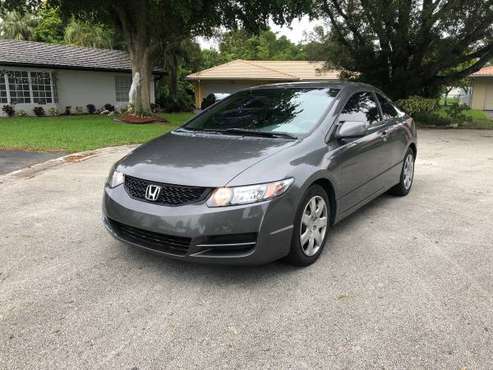 2011 HONDA CIVIC COUPE for sale in Coral Springs, FL