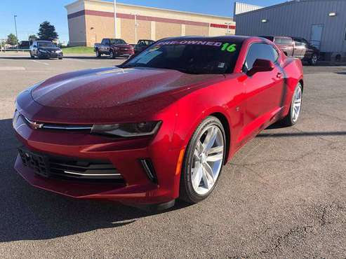 2016 CHEVROLET CAMARO RS 2LT LOADED BROWN INTERIOR LOW MILES ONE OWNER for sale in Oklahoma City, KS