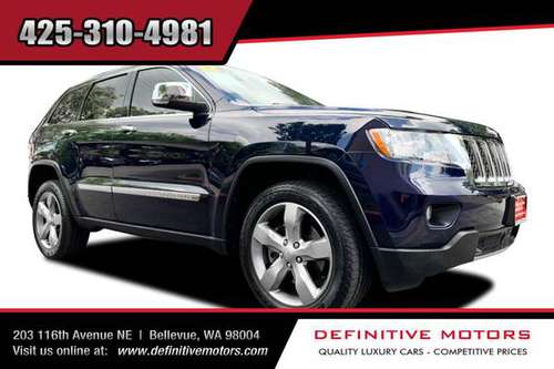 2012 Jeep Grand Cherokee Overland AVAILABLE IN STOCK! SALE! for sale in Bellevue, WA