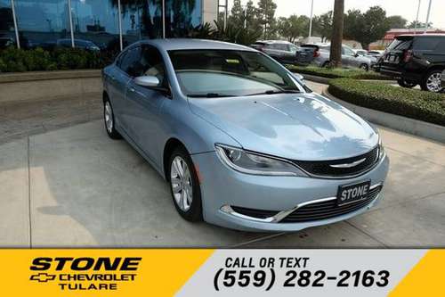 *2015* *Chrysler* *200* *Limited* - cars & trucks - by dealer -... for sale in Tulare, CA