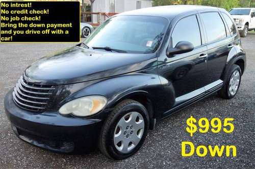06 Chrysler PT Cruiser- $995 DOWN AND YOU RIDE -NO CREDIT OR JOB CHECK for sale in Jacksonville, FL