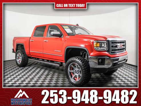 Lifted 2015 GMC Sierra 1500 SLT Z71 4x4 - - by for sale in PUYALLUP, WA