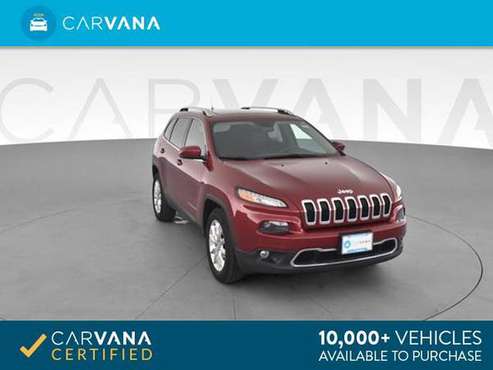 2016 Jeep Cherokee Limited Sport Utility 4D suv Red - FINANCE ONLINE for sale in Worcester, MA