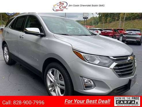 2020 Chevy Chevrolet Equinox Premier suv Silver - cars & trucks - by... for sale in Marion, NC