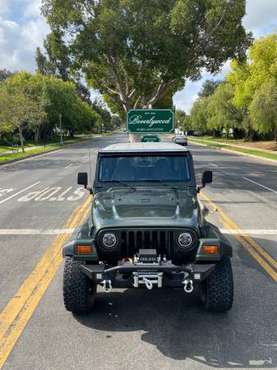 Jeep Wrangler automatic hard top low miles loads of accessories for sale in Santa Monica, CA