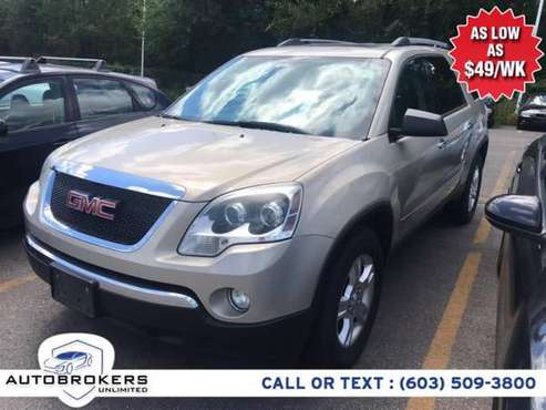 2010 GMC Acadia AWD 4dr SLE - cars & trucks - by dealer - vehicle... for sale in Derry, ME