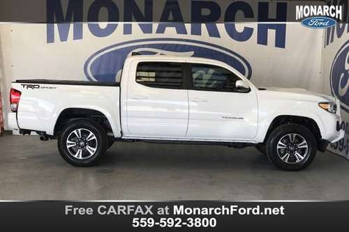 2016 *Toyota* *Tacoma* WHITE for sale in EXETER, CA